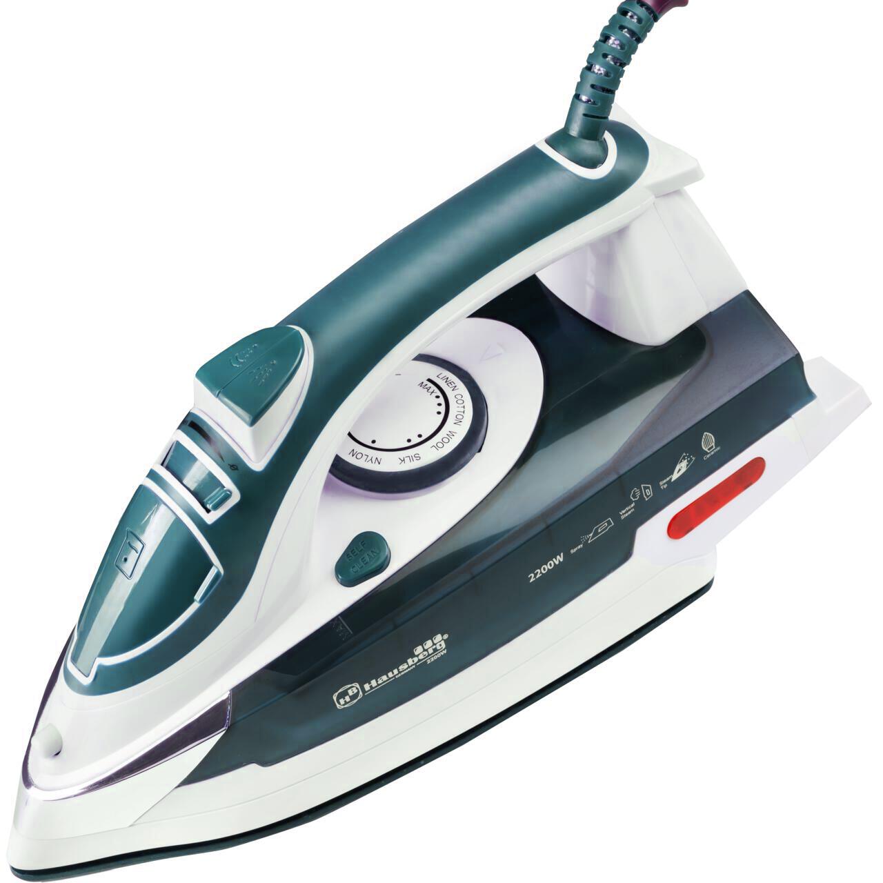 Fier de calcat Hausberg HB-7809VR, Ultra Slide, Talpa Ceramica, 2300W, 390ml