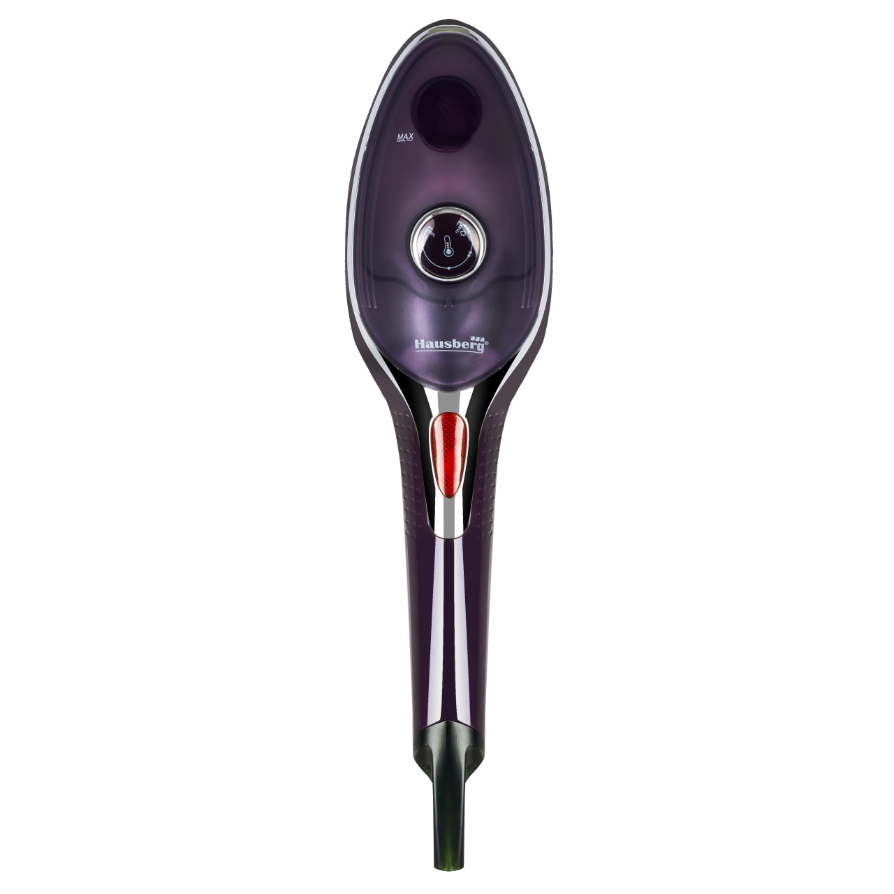 Fier de calcat vertical cu talpa ceramica Hausberg HB-7885MR, 900-1000W ,accesoriu detasabil cu 2 perie