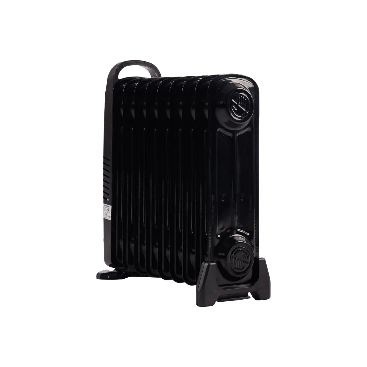 Calorifer electric cu ulei HAUSBERG HB-8945, o singura treapta de incalzire, 1000-1200 W, 9 elementi 110 mm x 330 mm, termostat reglabil, maner si rotite pentru o deplasare facila, indicator luminos functionare