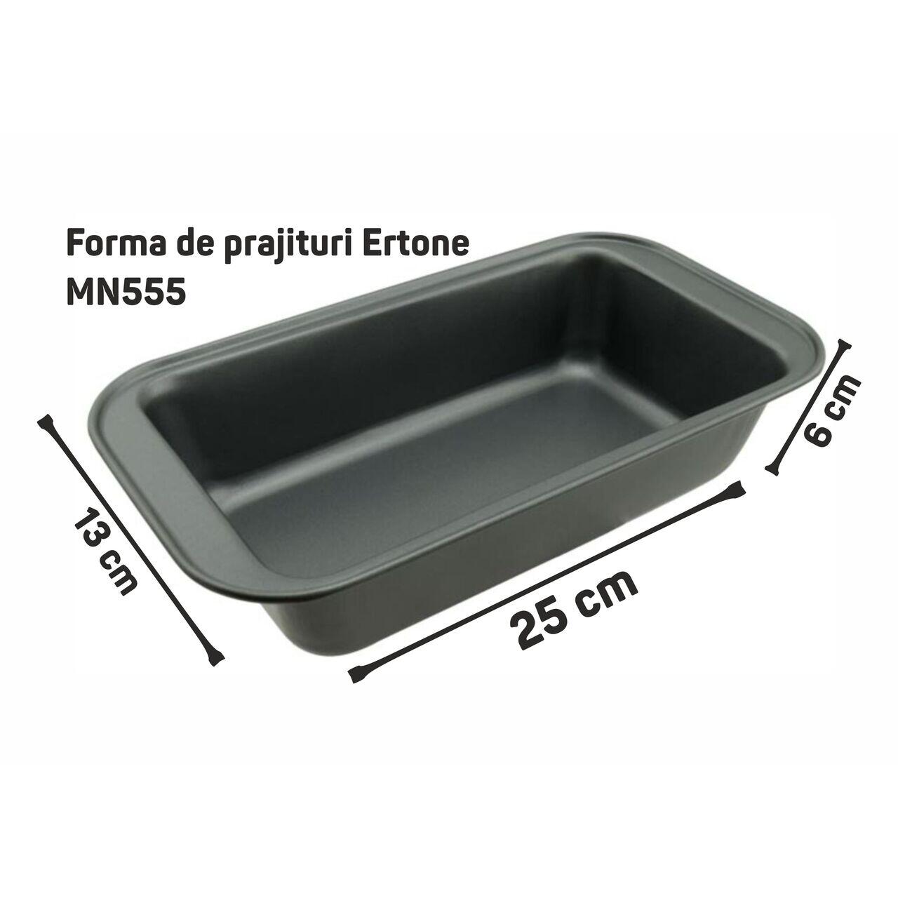 Forma de prajituri ERTONE MN555, 25x13x6