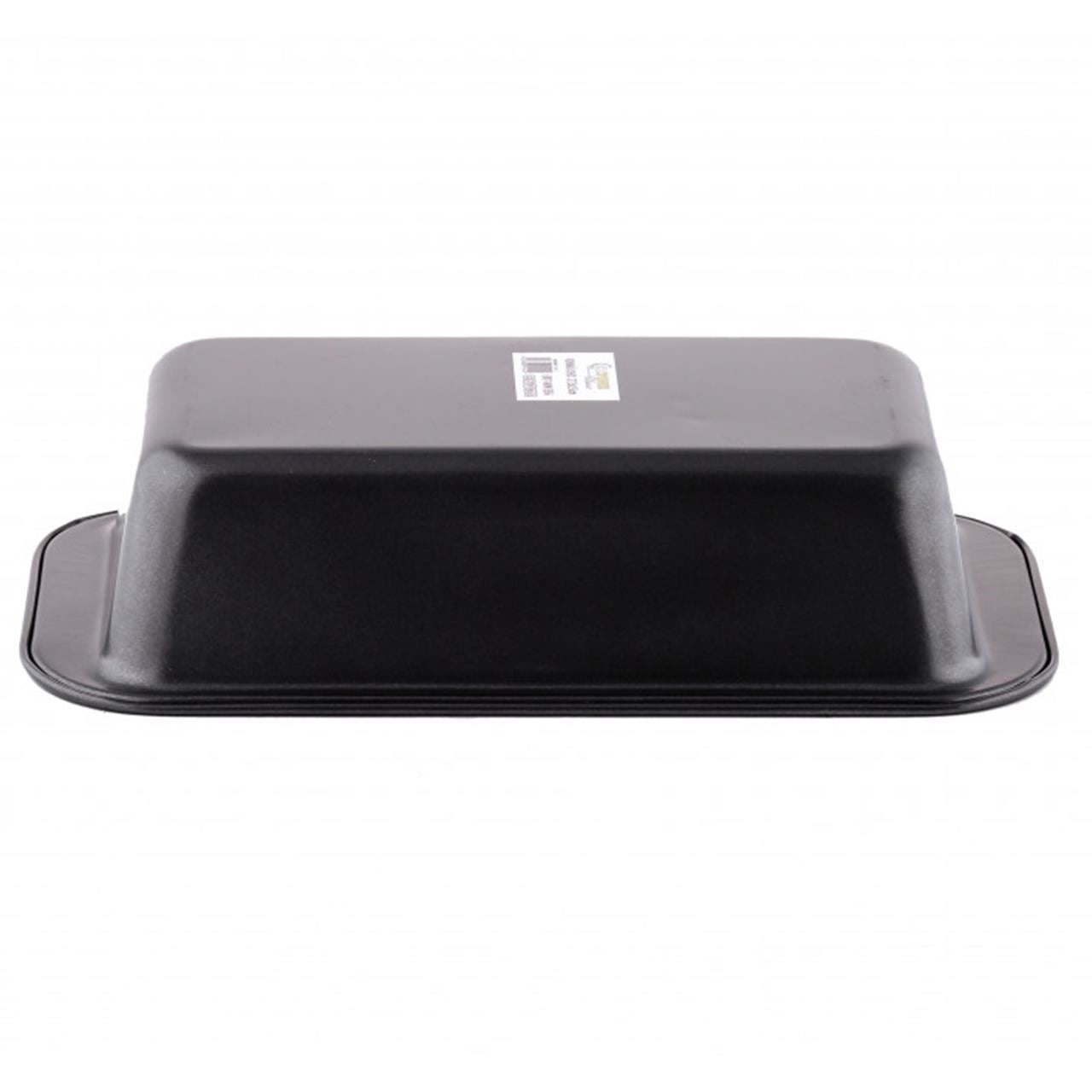 Tava dreptunghiulara pentru copt, Ertone ERT-MN 561B, anti-aderenta, 31x20,5x4 cm, Negru