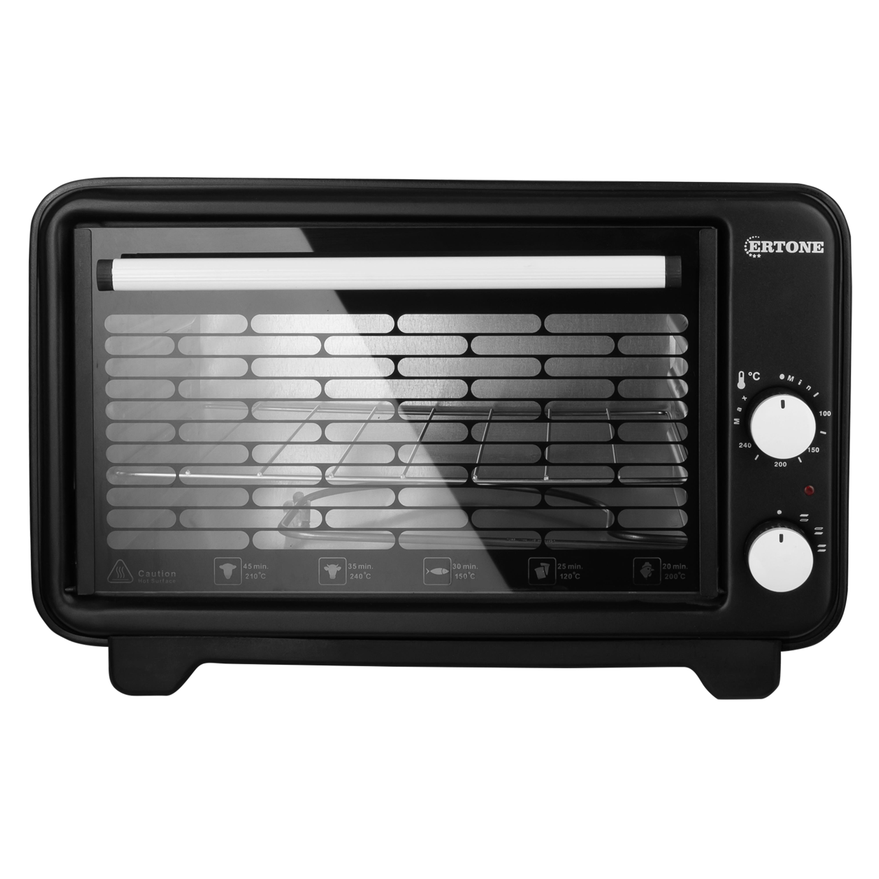 Cuptor electric Ertone MN9135GR, 36L, 1420W, Inaltime reglabila, 2 Tavi