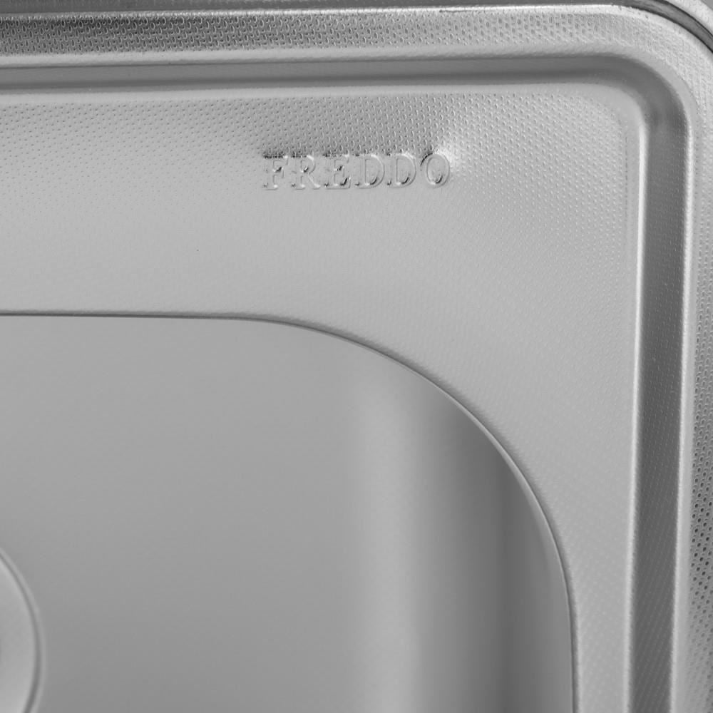 Chiuveta Sanitec SN9028- pentru blat 48 X48cm anticalcar- inox