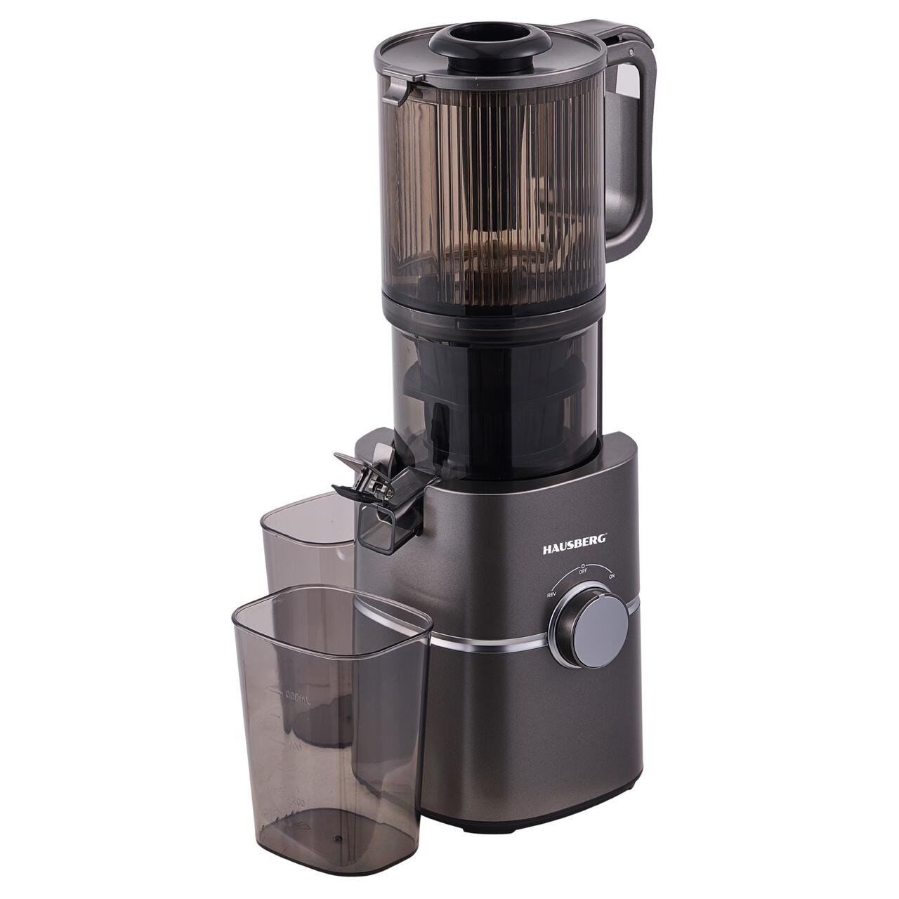 Storcator fructe Hausberg HB7518GR, 120mm, 250W, stoarcere slow,60rpm
