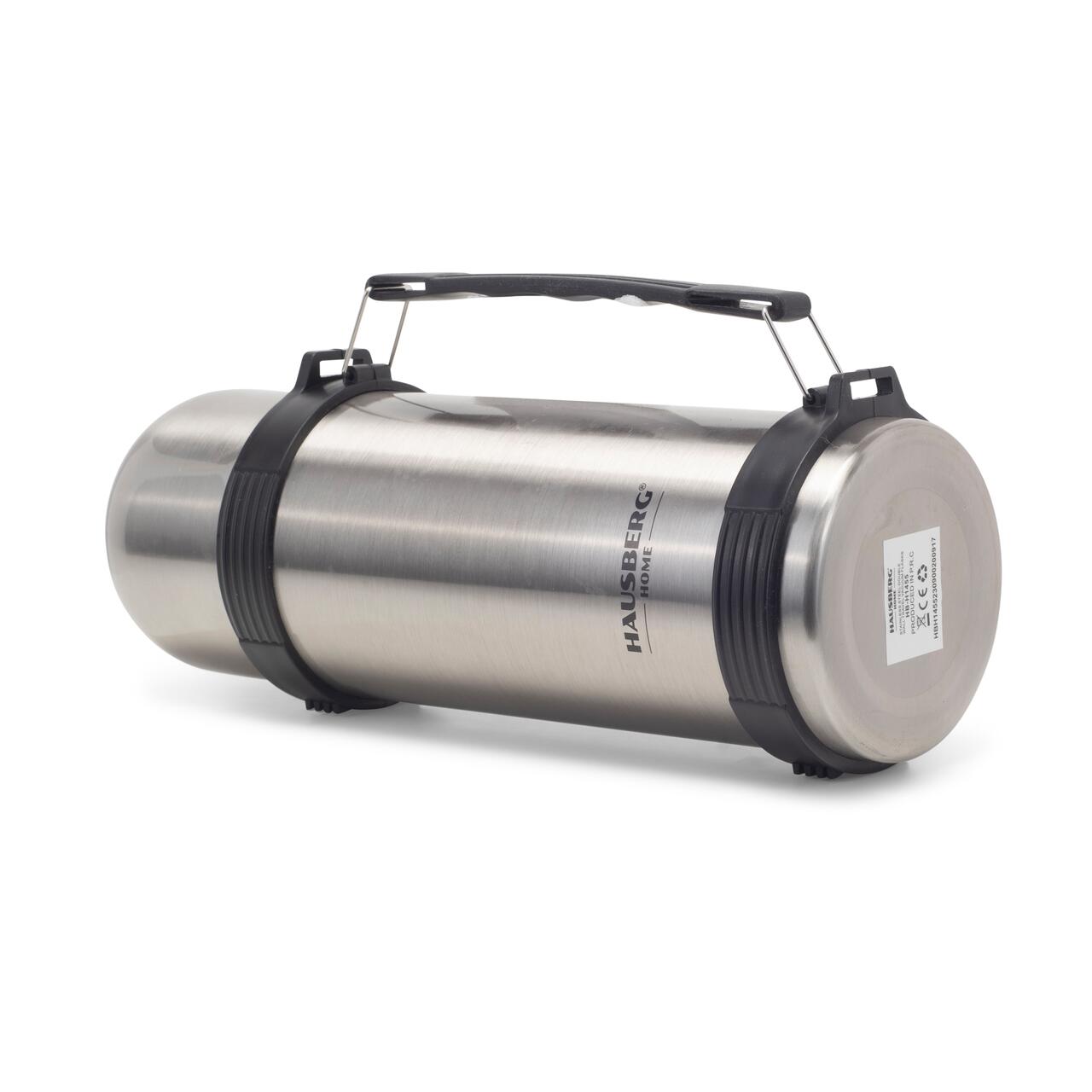 Termos HAUSBERG HB-H1455, capacitate 1200ml, material inox