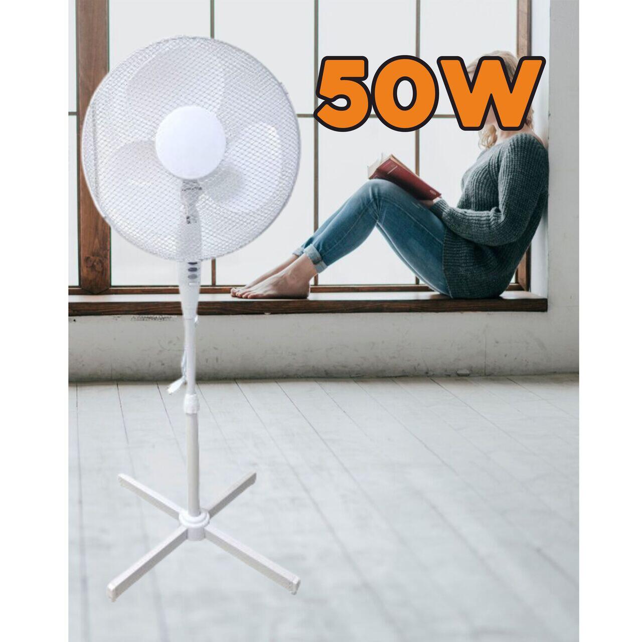 Ventilator cu picior VEN-2, 50W, 40 inch, 3 viteze, inaltime reglabila