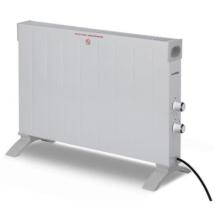 Convector electric KUMTEL Luxell C2947, 2500W, Termostat reglabil, sistem de siguranta, silentios