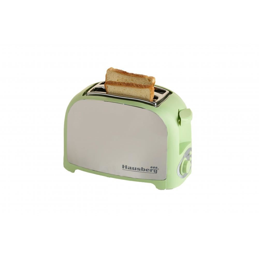Hausberg HB-190VR kétszeletes kenyérpirító, 750 W, automatikus kioldás