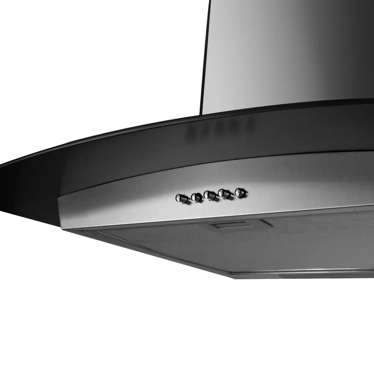 Hota incorporabila decorativa Hausberg HB 1265, 60 cm, putere de absorbtie 650 m?/h, Inox/Sticla