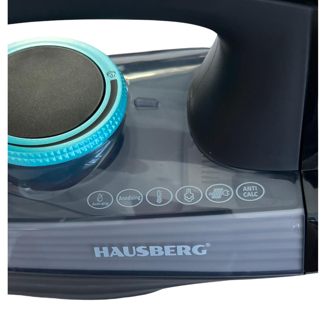 Fier de calcat cu ecran LED HAUSBERG HB-7825NG, talpa din titan, 3000 W, 11 niveluri temperatura, 350 ml