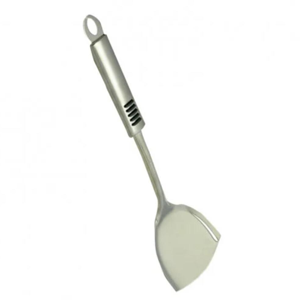 Paleta pentru salata Ertone MN130, otel inoxidabil, maner ergonomic, Argintiu