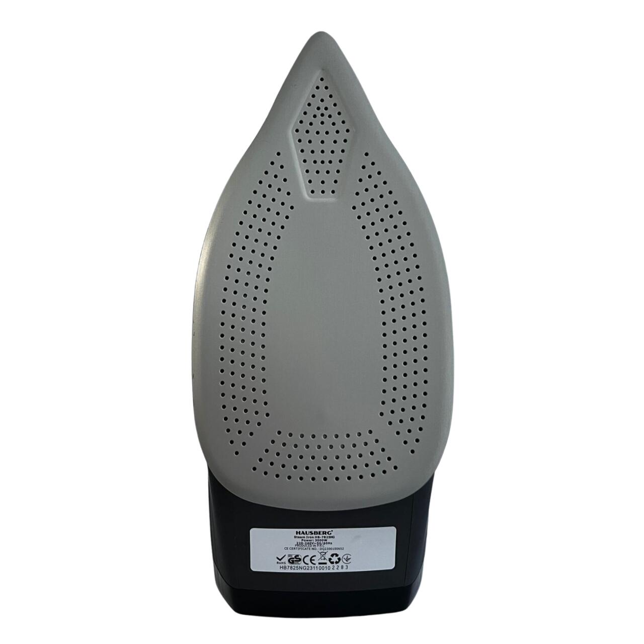 Fier de calcat cu ecran LED HAUSBERG HB-7825NG, talpa din titan, 3000 W, 11 niveluri temperatura, 350 ml